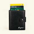 Vintage Leather Pop-Up Wallet