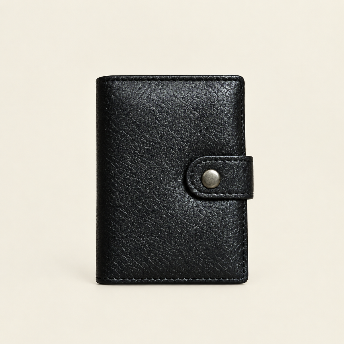 Vintage Leather Pop-Up Wallet